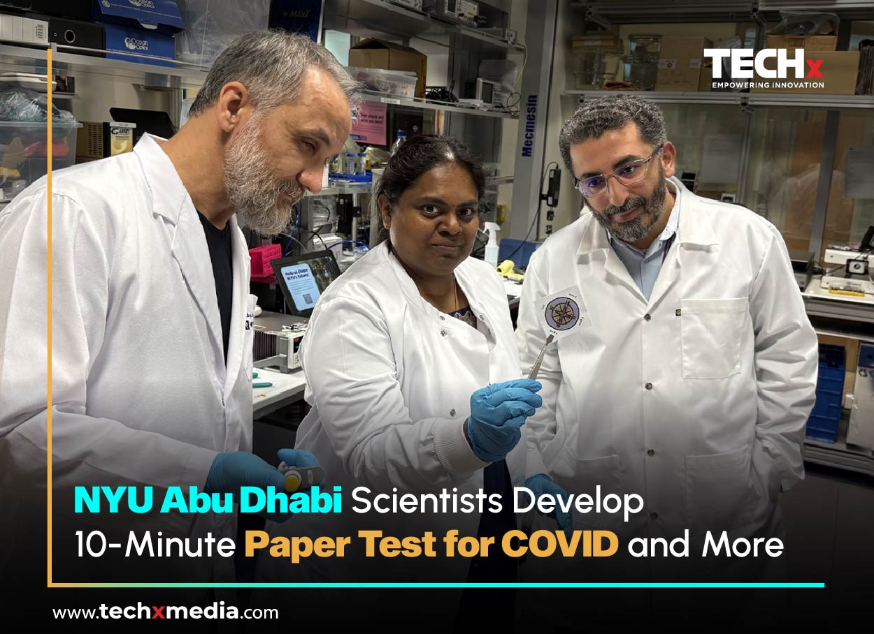 NYU Abu Dhabi Reveals Rapid Paper-Based COVID Test